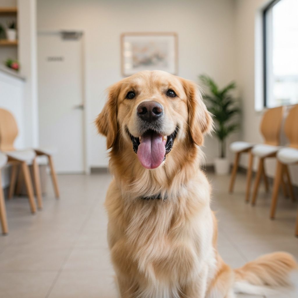 Golden Retriever fericit